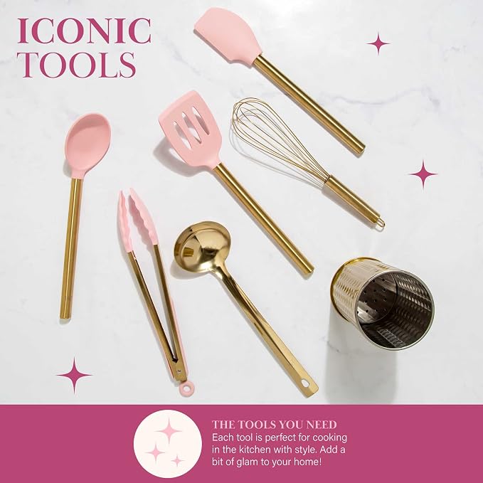 Paris Hilton Kitchen Set Tool Crock - Image 5
