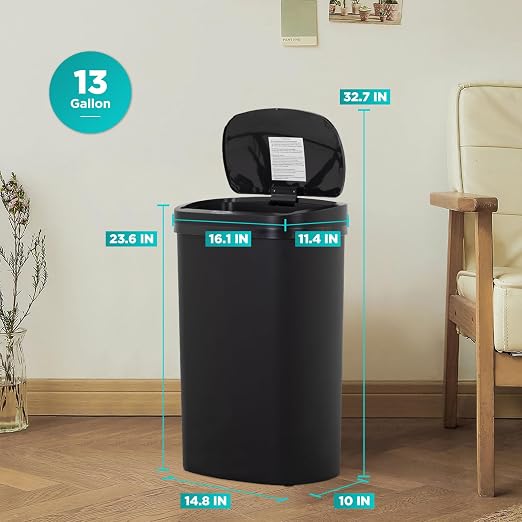 BestOffice | 13 Gallon Trash Can - Image 7