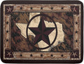 Giwawa Western Texas Star Dish Drying Mat 18"x24", Rustic Primitive Country by Giwawa