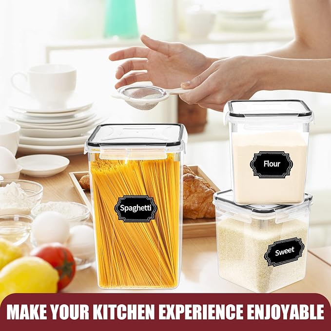PRAKI Large Airtight Food Storage Containers - Image 7