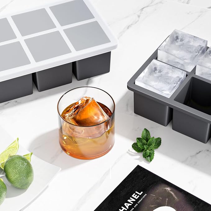 Large Ice Cube Tray for Whiskey: FDDBI Silicone Ice Cube Trays - Image 6