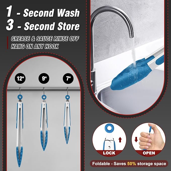 Walfos Kitchen Tongs - Image 4