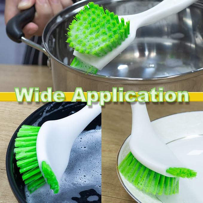 3 Pack Dish Brush, Dish Scrub Brush, Kitchen Scrub Brush - Image 5