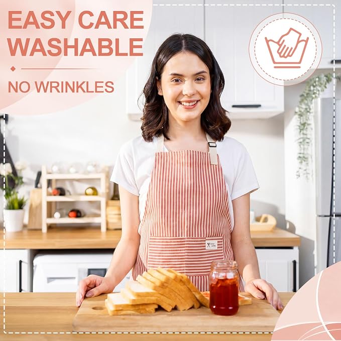 Janmercy 24 Pcs Aprons for Women Men - Image 6