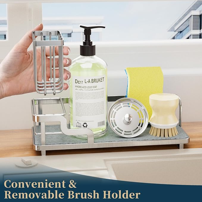 Consumest Sponge Holder for Kitchen Sink - Image 3