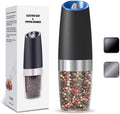 UNNEES Gravity Electric Salt and Pepper Grinder, Automatic Salt And Pepper by UNNEES