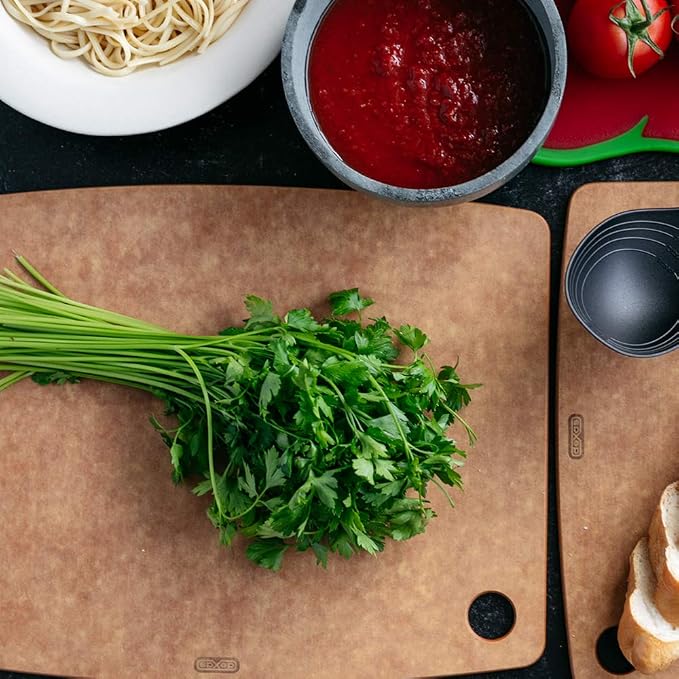 Dexas Natural Fiber Dishwasher Safe Composite Cutting Board, 11.5" x 9" - Image 7