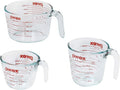 Pyrex Essentials Glass Measuring Cups Set, Measuring Cups by Pyrex