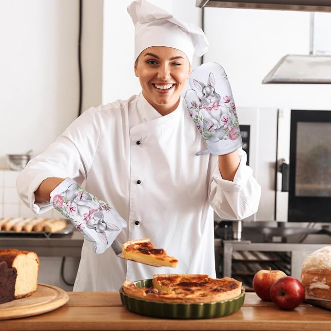 Patelai 12 Pieces Blank Sublimation Oven Mitts Set Include Blank Sublimation - Image 2