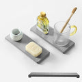 Razborci 2PCS Bathroom Counter Vanity Trays, Water Absorbing Diatomite Stone by Razborci