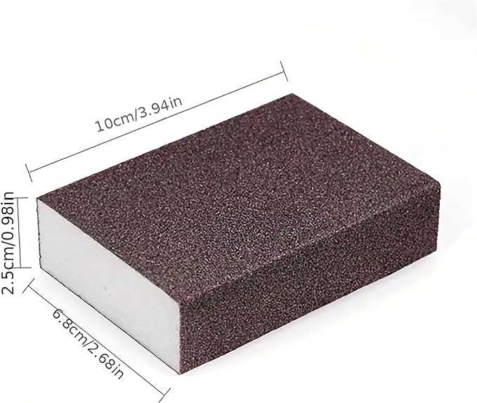 5 Powerful Pot Scrubber Cleaning Sponges, Heavy Duty Kitchen Eraser Scouring - Image 5