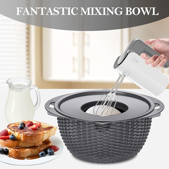 4-in-1 Colander with Bowl Set – Food Strainers and Colanders - Image 5