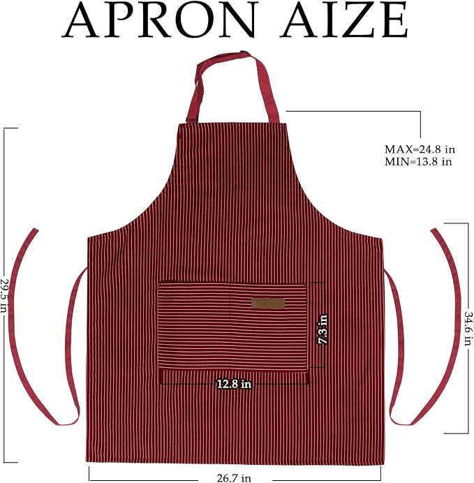 Taidven 2 Pack Apron - Image 2