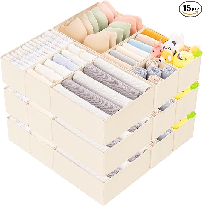Criusia 15 Pack Drawer Organizer by Criusia