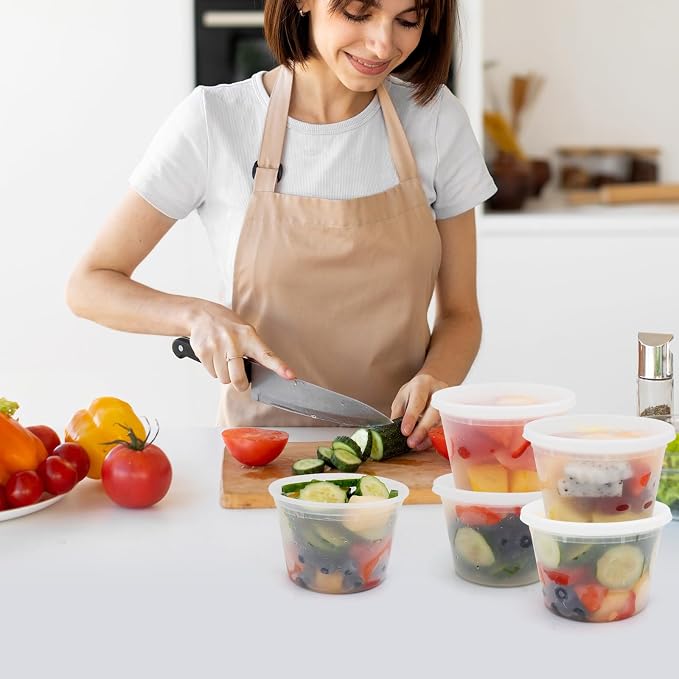 WGCC Deli Containers with Lids 16 oz - Image 6
