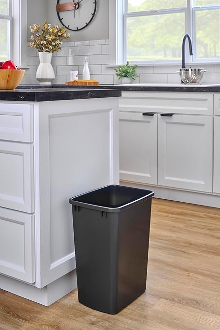 Rev-A-Shelf 2-Pack 35 Quart Polymer Replacement Trash Bin, Recycle Waste - Image 6