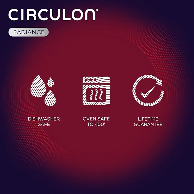 Circulon Radiance Hard-Anodized Nonstick Saucepan, Durable Nonstick Cookware - Image 11