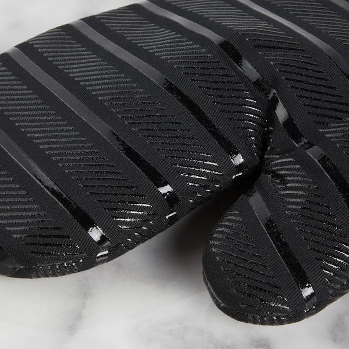 KITCHENAID Albany Oven Mitt 2-Pack Set, Matte Black - Image 4