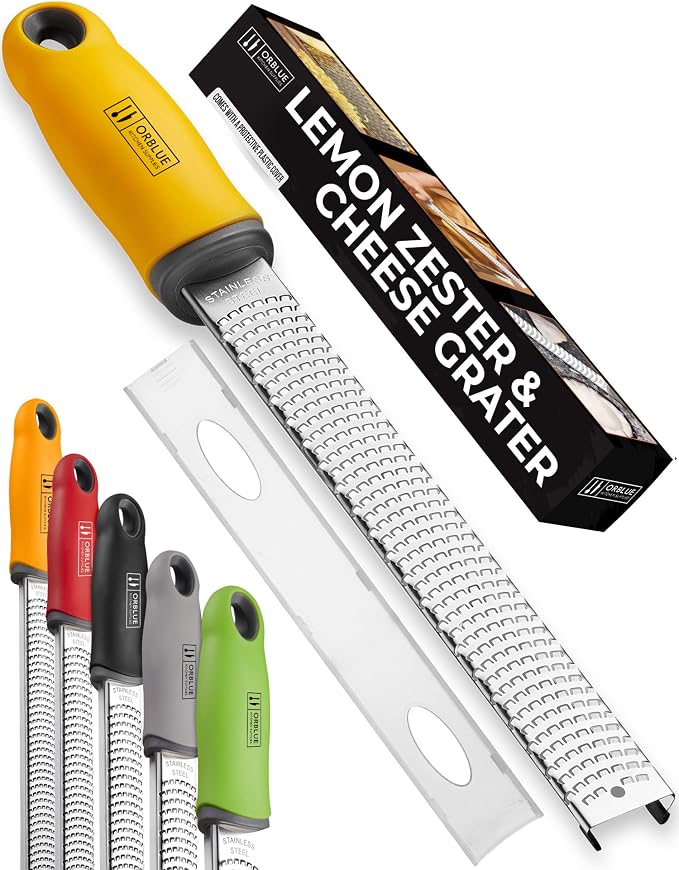 Orblue Lemon Zester & Cheese Grater by Orblue
