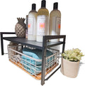 Expandable Cabinet Shelf Organizer 16-26" L Stackable Kitchen Counter Shelf by Urhomeyplus