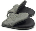 Short Oven Mitts, Heat Resistant 500°F, Silicone Grip Kitchen Gloves, Non-Slip by GOLDMEET