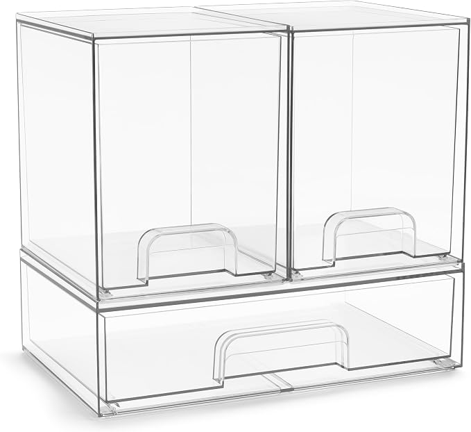 Sorbus Acrylic Storage Containers by Sorbus