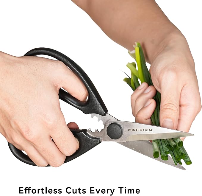 Kitchen Scissors for Food, HUNTER.DUAL Heavy Duty Come Apart Poultry Shears for - Image 2