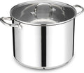Stainless Steel Large Stock Pot, LIANYU 16 QT Heavy Duty Stockpot by LIANYU
