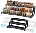 3-Tier Spice Rack Organizer for Kitchen Cabinet or Pantry, Seasoning Organizer by GOENDR