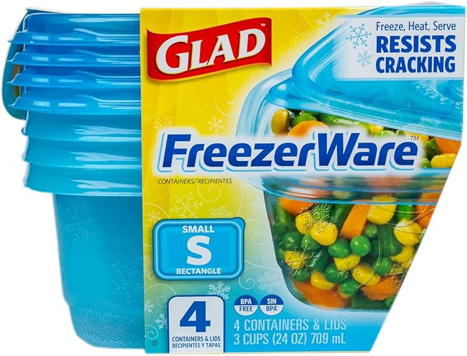 Glad GladWare FreezerWare Food Storage Containers - Image 2