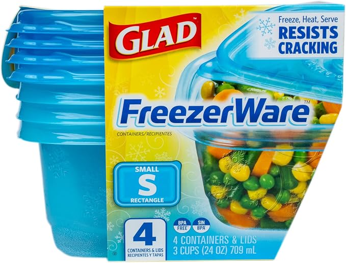 Glad GladWare FreezerWare Food Storage Containers - Image 2