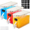 Mumufy 3 Set Plastic Drink Dispensers by Mumufy