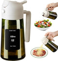SWEET VIEW Olive Oil Dispenser and Oil Sprayer – 16oz/470ml Glass Light-Proof by SWEETVIEW