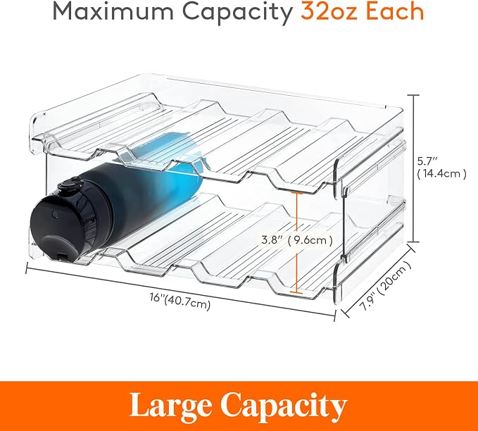Lifewit Stackable Water Bottle Organizer - Image 6