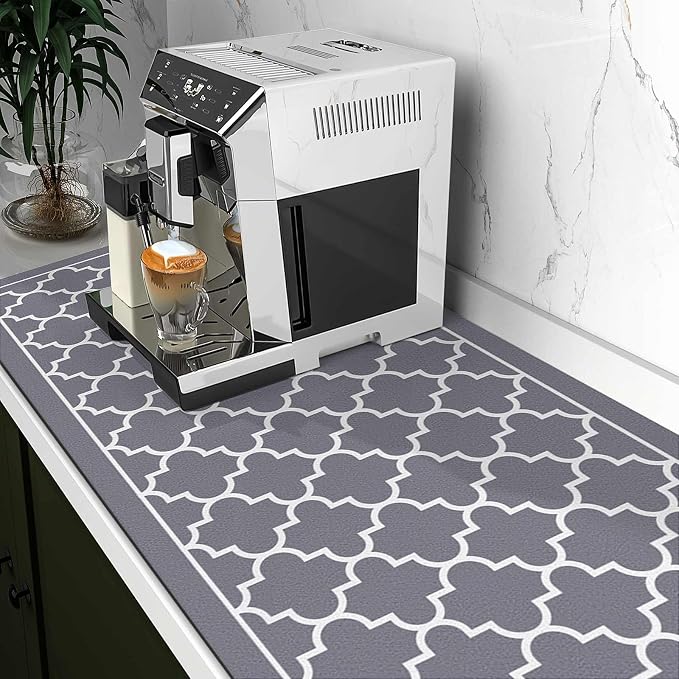 WISELIFE Dish Drying Mat Super Absorbent Drying Mat Large Dish Drying Mats - Image 2