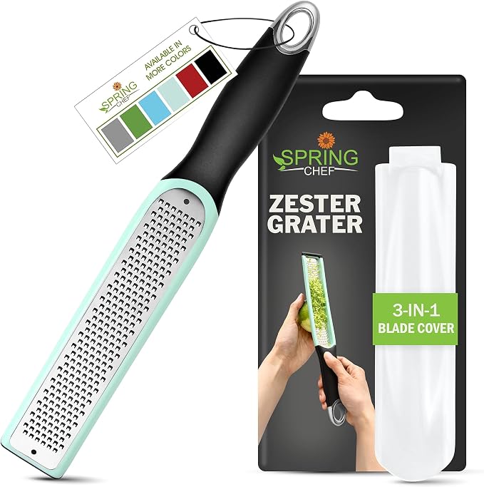 Spring Chef Premium Lemon Zester Grater by SpringChef