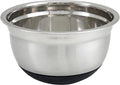 Winco Mixing Bowl with Silicon Base, Stainless Steel by Fonteme