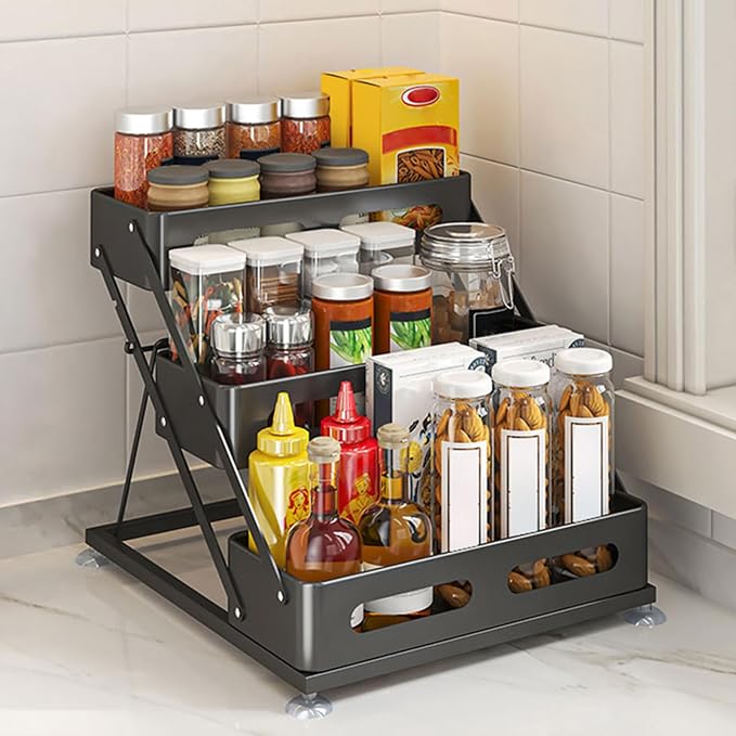 Ceetug 3 Tier Foldable Spice Rack by ceetug