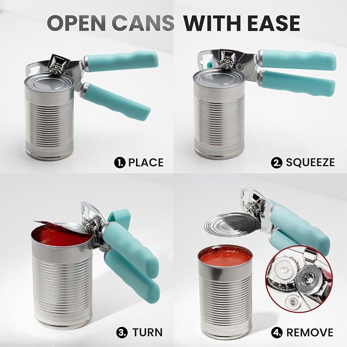 Zulay Kitchen Heavy Duty Stainless Steel Can Opener Manual - Image 6