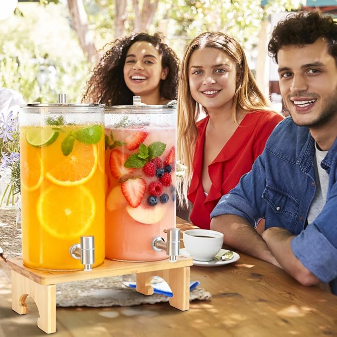2 Pack 1.5 Gallon Drink dispenser - Image 8