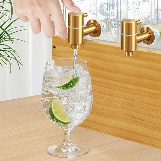 2 Pack 2 Gallon Large Drink Dispenser, Drink Dispenser - Image 5