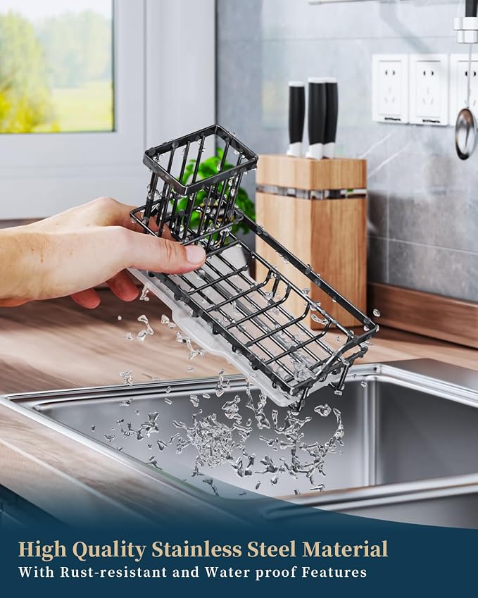 Consumest Sponge Holder for Kitchen Sink - Image 5
