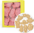 Outer-Space Cookie Cutters Set, 8-PCS 3D Astronaut, Planet Cookie Cutters by Tuxxzis