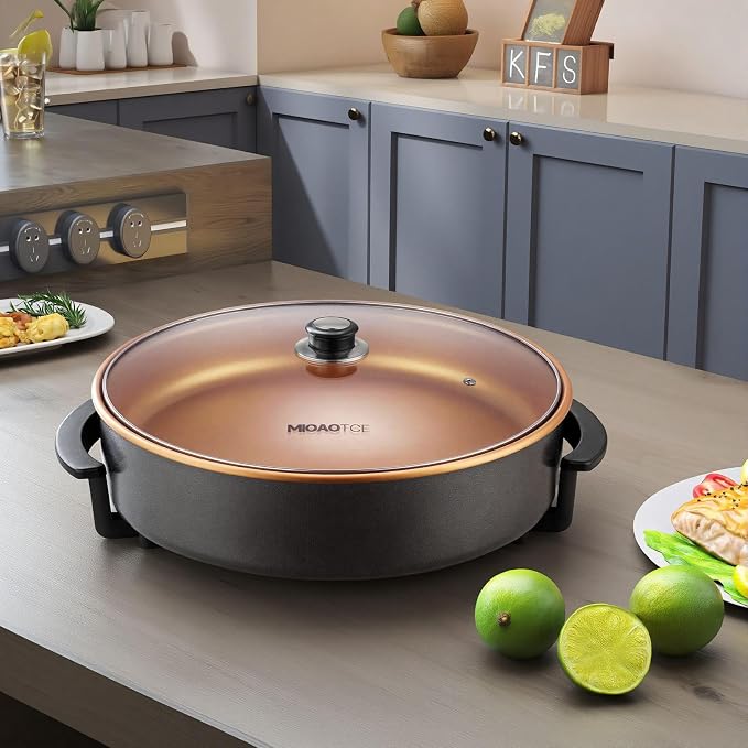 16" Extra Large Electric Skillet - Image 2