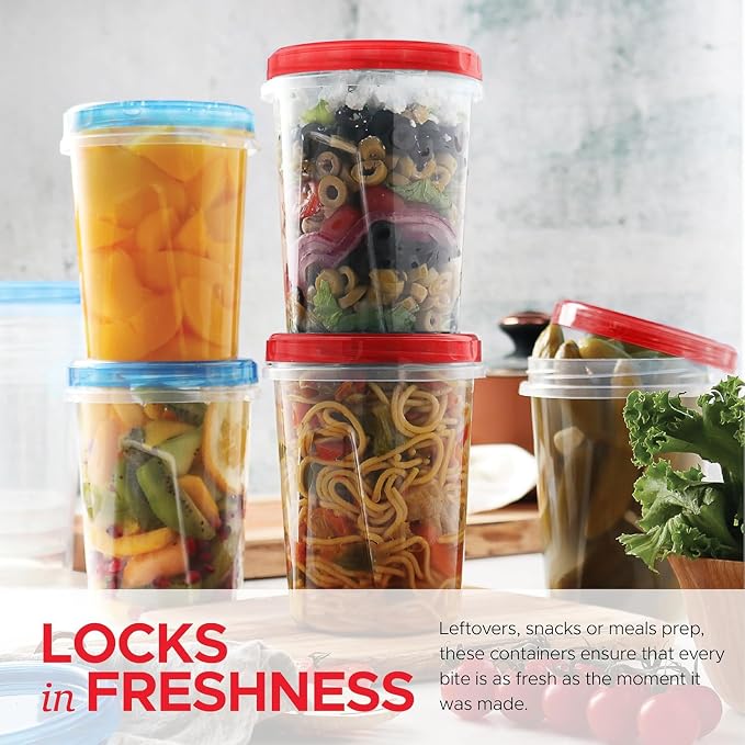 Tafura 10 Pack Leakproof Freezer Containers - Image 3
