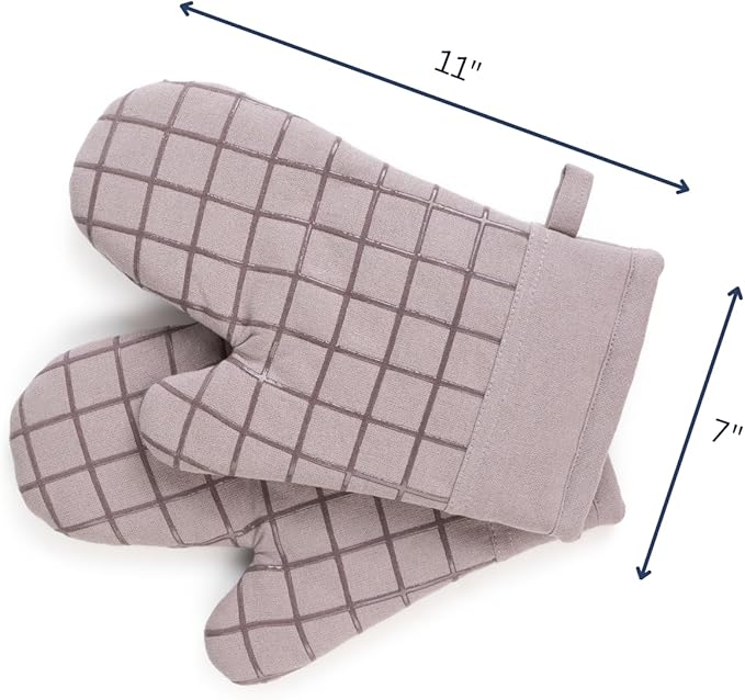 Oven Mitts and Pot Holders Set for Kitchen | 4 Pc Set| Heat Resistant Up to - Image 8