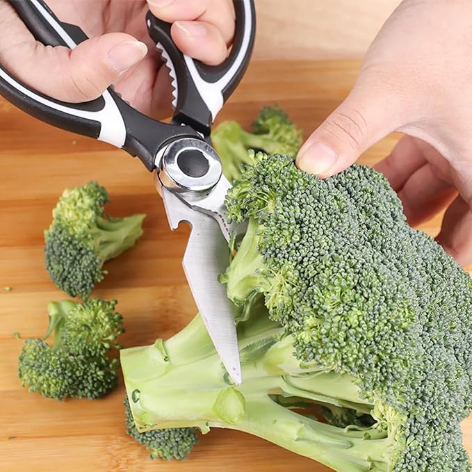 NileHome Kitchen Scissors, Stainless Steel Scissors All Purpose Heavy Duty - Image 8