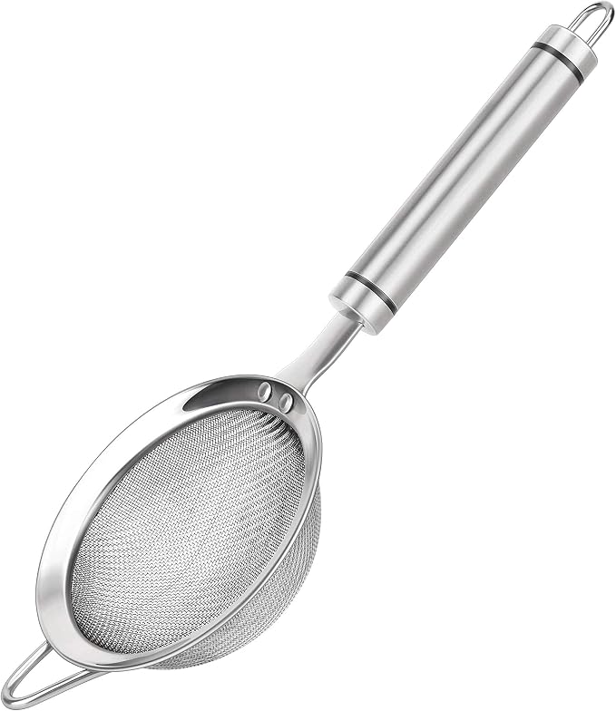 304 Stainless Steel Fine Mesh Strainers by SUNWUKINKitchenmasterhome