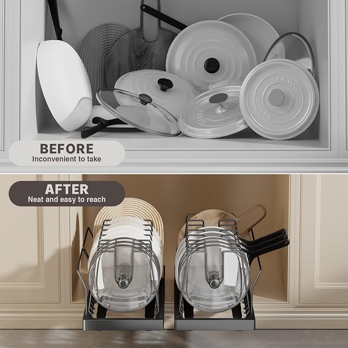 Magheo Pots and Pans Organizer Under Cabinet - Image 3