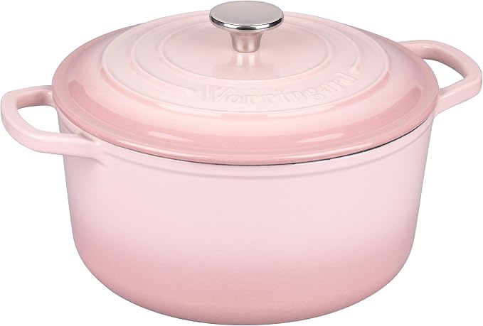 VORRINGARD Enameled Cast Iron Dutch Oven Pot - Image 6
